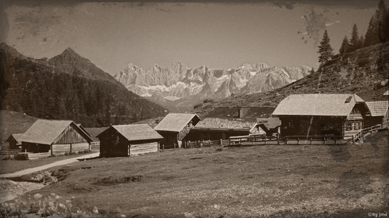 das alte HEIDI Dorf