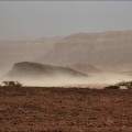Timna-Park-Sandsturm-Sand