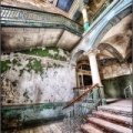 Treppenhaus Maenner-Sanatorium