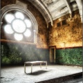 das bett auf der buehne