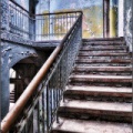 kleines Treppenhaus Maenner-Sanatorium