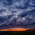 sonnenuntergangs panorama