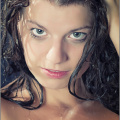 LUISA Dusche Blick und Haare