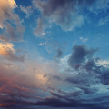 Regenbogen-rund