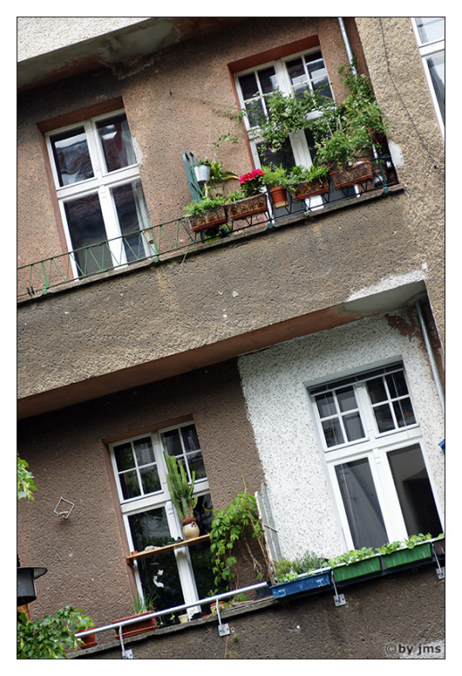 Hausfassade in der Gartenstrasse