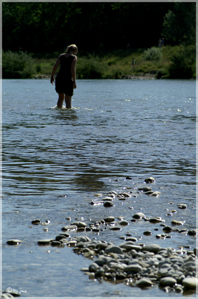 im wasser