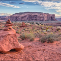 monument-valley-valley-steinhuegel-hdr
