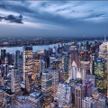 from empire state bulding NORTHWEST 