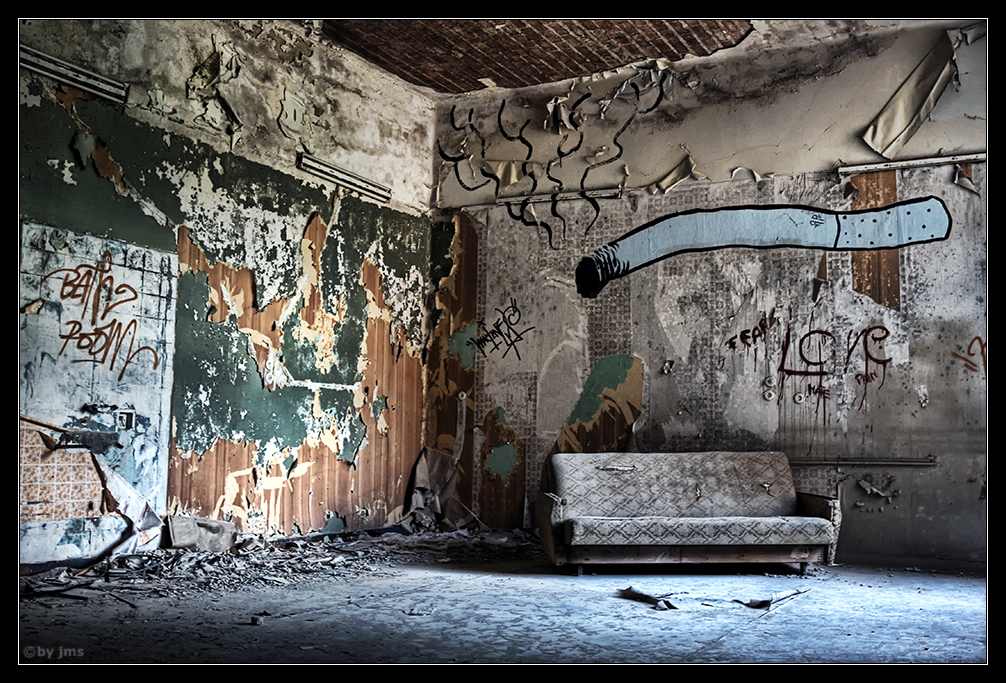 Chirurgie Zimmer mit Sofa